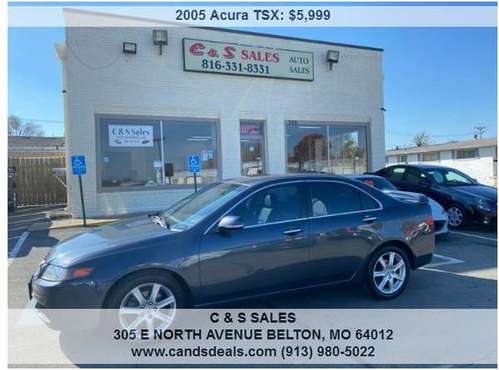 2005 Acura TSX Base 4dr Sedan - cars & trucks - by dealer - vehicle... for sale in Kansas City, MO