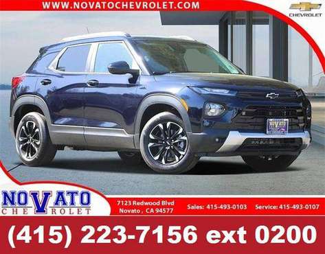 2021 Chevrolet TrailBlazer SUV LT - Chevrolet Midnight Blue - cars for sale in Novato, CA