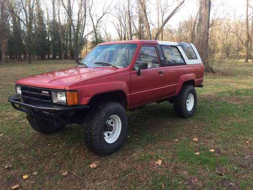 1985 Toyota 4Runner 4WD - cars & trucks - by owner - vehicle... for sale in Siloam Springs, AR