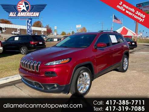 2015 Jeep Cherokee Limited 4WD - cars & trucks - by dealer - vehicle... for sale in Joplin, MO