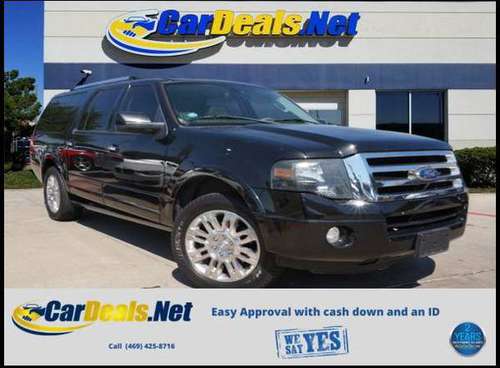 2012 Ford Expedition EL Limited - Guaranteed Approval! - (? NO... for sale in Plano, TX