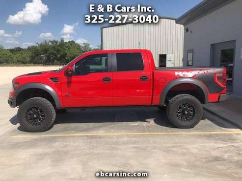 2013 Ford F-150 SVT Raptor SuperCrew 5.5-ft. Bed 4WD for sale in SAN ANGELO, TX
