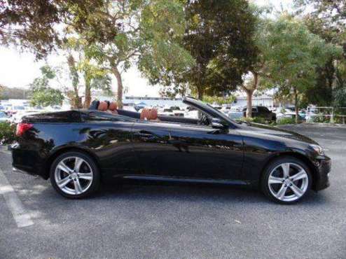 LEXUS IS350 CONVERTIBLE 2011 36k Mi THE NICEST ON C/L LOOK NOW &... for sale in St pete, FL