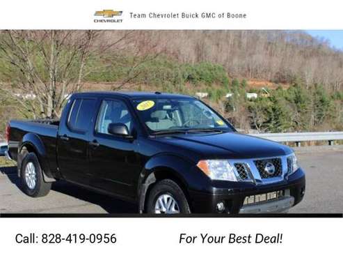 2017 Nissan Frontier SV pickup Black - cars & trucks - by dealer -... for sale in Boone, NC