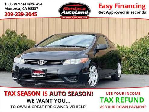 2006 Honda Civic LX - - by dealer - vehicle automotive for sale in Manteca, CA