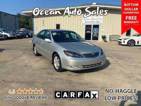 2002 Toyota Camry 4dr Sdn SE Auto **FREE CARFAX** - cars & trucks -... for sale in Catoosa, OK