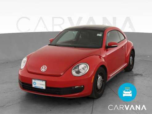 2013 VW Volkswagen Beetle 2.5L Hatchback 2D hatchback Red - FINANCE... for sale in Winston Salem, NC