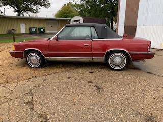 1986 Chrysler LaBaron Convertable TURBO for sale in Blue Earth, MN