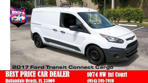 2017 FORD TRANSIT CONNECT CARGO VAN***BAD CREDIT APPROVED + LOW PAYMEN for sale in Hallandale, FL
