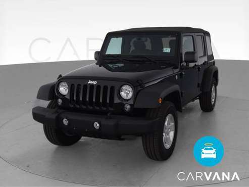 2017 Jeep Wrangler Unlimited Sport SUV 4D suv Black - FINANCE ONLINE... for sale in Youngstown, OH