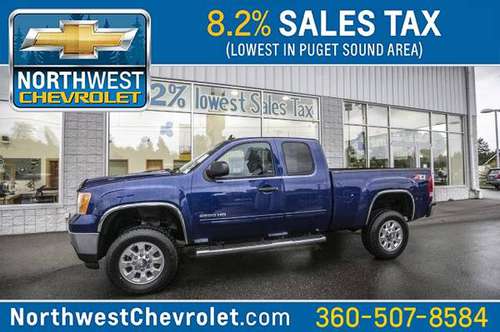 2013 GMC Sierra 2500HD SLE Extended Cab 4WD for sale in McKenna, WA
