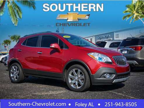 2014 *Buick* *Encore* *FWD 4dr Leather* Ruby Red Met for sale in Foley, AL