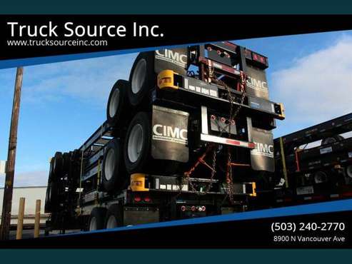 2020 CIMC 40 GN CONTAINER CHASSIS - cars & trucks - by dealer -... for sale in Portland, CA
