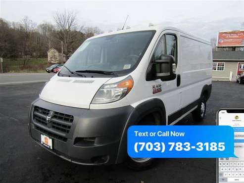 2014 RAM PROMASTER CARGO VAN ~ WE FINANCE BAD CREDIT - cars & trucks... for sale in Stafford, District Of Columbia