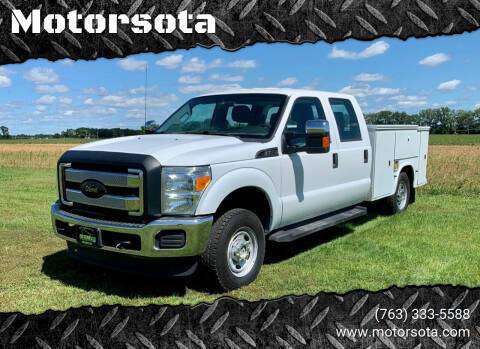 2015 Ford F-250 Crew Cab 4X4 Utility Service Truck - cars & trucks -... for sale in Becker, MN