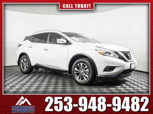 2017 Nissan Murano SL AWD - - by dealer - vehicle for sale in PUYALLUP, WA