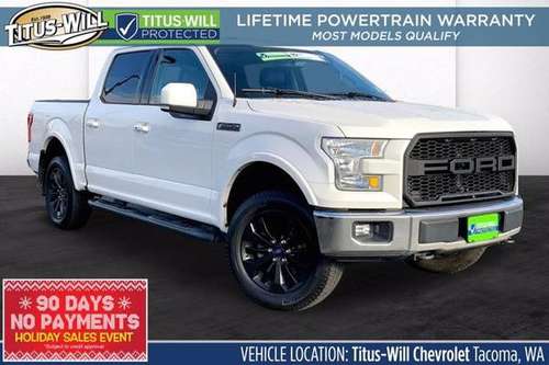 2015 Ford F-150 4x4 4WD F150 Truck Crew Cab - cars & trucks - by... for sale in Tacoma, WA