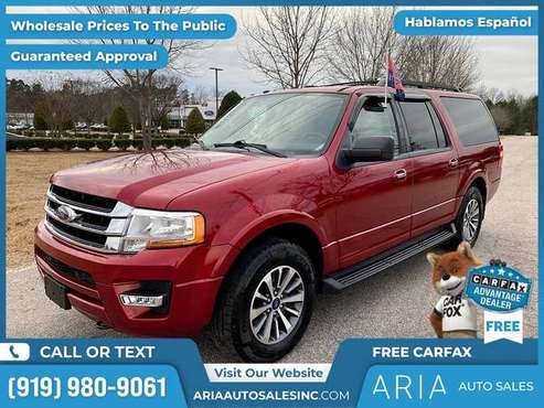 2016 Ford Expedition EL XLT - - by dealer - vehicle for sale in Raleigh, NC