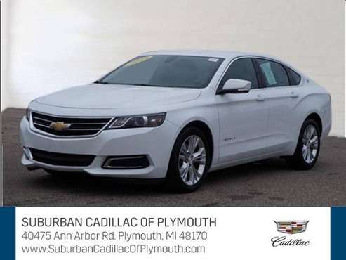 2014 Chevrolet Impala sedan LT - Chevrolet Summit White - cars &... for sale in Plymouth, MI