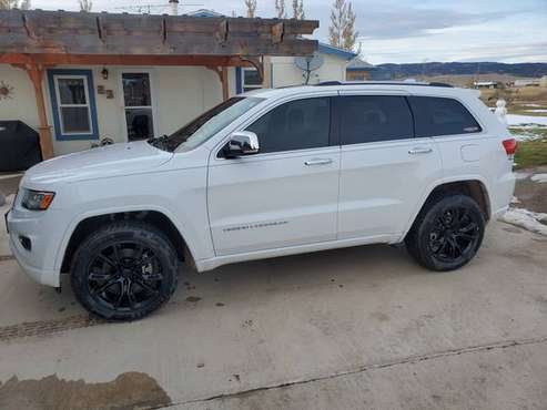 2014 Jeep Grand Cherokee Overland for sale in WHT SPHR SPGS, MT