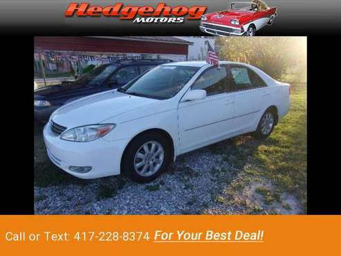 2003 Toyota Camry XLE sedan White for sale in Springdale, MO