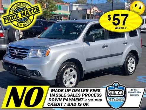 2015 Honda Pilot 4WD 4dr LX / 92,033 Miles / $57 PER WEEK - cars &... for sale in Rosedale, NY
