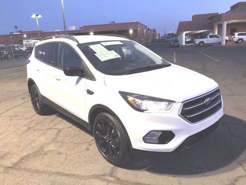 2019 Ford Escape SE 4WD White - cars & trucks - by dealer - vehicle... for sale in Glendale, AZ