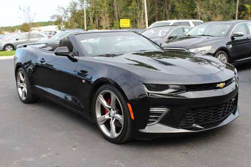 2017 *Chevrolet* *Camaro* *2dr Convertible 1SS* Blac - cars & trucks... for sale in Gainesville, FL