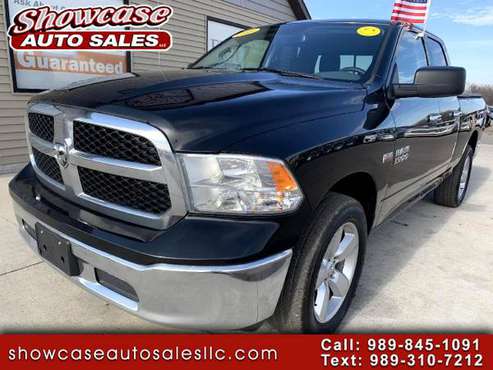 2015 RAM 1500 4WD Quad Cab 140.5" SLT - cars & trucks - by dealer -... for sale in Chesaning, MI