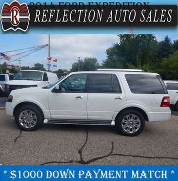2014 Ford Expedition Limited - Low Rates Available! - cars & trucks... for sale in Oakdale, MN