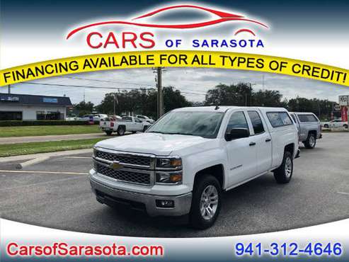 2014 CHEVROLET SILVERADO 1500 LT DOUBLE CAB - cars & trucks - by... for sale in Sarasota, FL