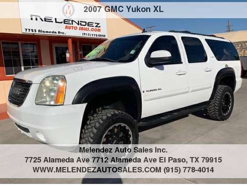 2007 GMC Yukon XL 4WD 4dr 1500 SLT for sale in El Paso, TX