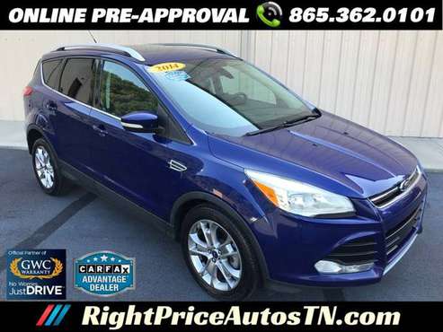 2014 FORD ESCAPE TITANIUM ECOBOOST * Leather* Moonroof * Remote Start* for sale in Sevierville, NC