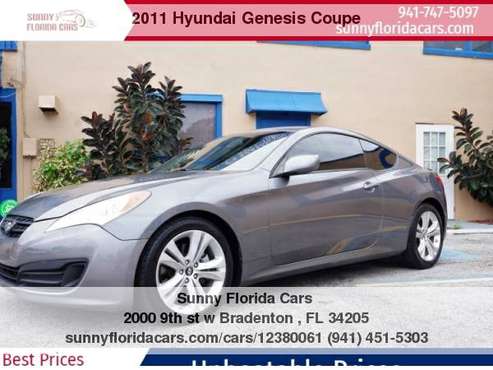2011 Hyundai Genesis Coupe 2dr 2.0T Auto *Ltd Avail* - We Finance... for sale in Bradenton, FL