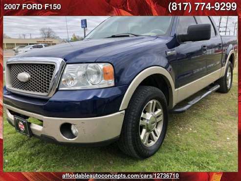 2007 FORD F150 SUPERCREW - cars & trucks - by dealer - vehicle... for sale in Cleburne, TX