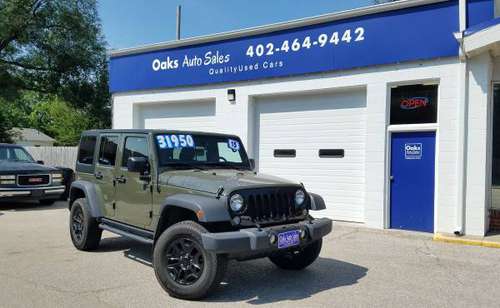 2015 Jeep Wrangler Unlimited - Only 35k Miles! for sale in Lincoln, NE