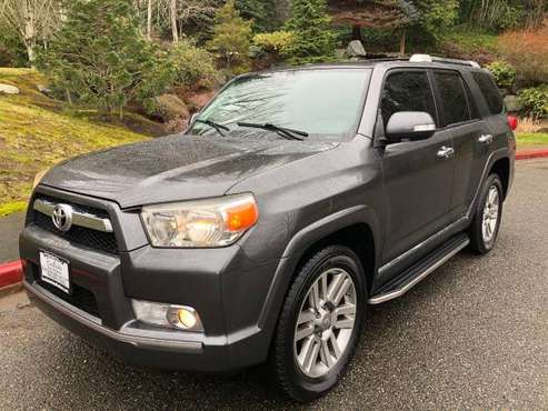 2012 Toyota 4runner Limited 4WD - Navi, DVD, Third Row, Loaded for sale in Kirkland, WA