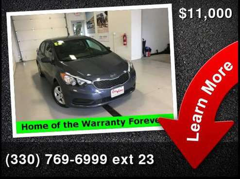 2016 Kia Forte LX - - by dealer - vehicle automotive for sale in Newton Falls, OH