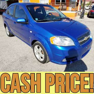 2007 Chevrolet Aveo, 145K miles, cold AC, automatic, CASH CAR! for sale in Houston, TX