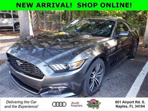 2015 Ford Mustang EcoBoost Premium - coupe - cars & trucks - by... for sale in Naples, FL