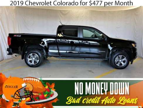 $477/mo 2019 Chevrolet Colorado Bad Credit & No Money Down OK - cars... for sale in Broadview, IL