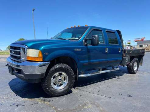 2001 FORD F-350 SUPERCREW LARIAT FLATBED - - by dealer for sale in St. Charles, MO
