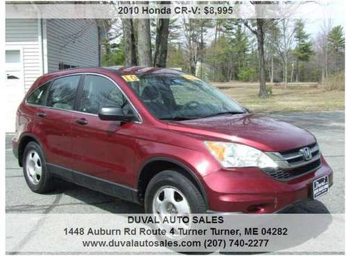 2010 Honda CR-V LX AWD 4dr SUV 106689 Miles - - by for sale in Turner, ME