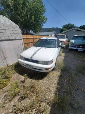 1993 Toyota Corolla - cars & trucks - by owner - vehicle automotive... for sale in Salida, CO