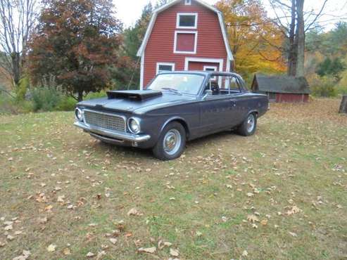 1963 Plymouth Valiant 360 auto buckets 8.75 rear mini tubbed $5000 for sale in Keene, MA