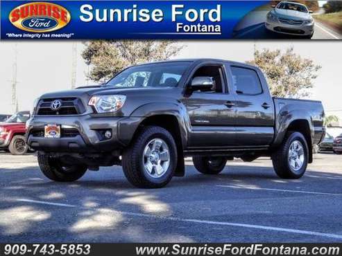 2014 Toyota Tacoma WD Double Cab V AT PreRunner - cars & trucks - by... for sale in Fontana, CA