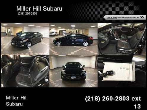 2013 Hyundai Elantra Limited - cars & trucks - by dealer - vehicle... for sale in Duluth, MN