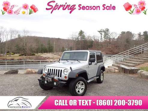2012 Jeep Wrangler 4WD 2dr Sport CONTACTLESS PRE APPROVAL! - cars & for sale in Storrs, CT