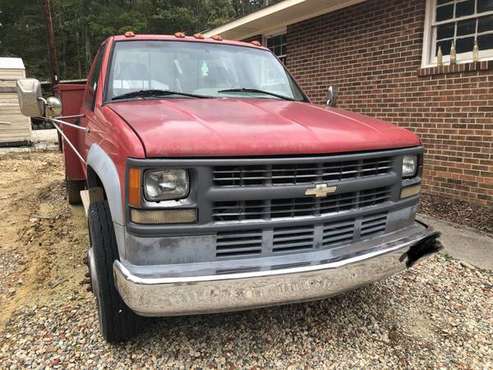 1995 3500 series Chevy 1 Ton Utility Super Duty (RED) for sale in Gibsonville, NC