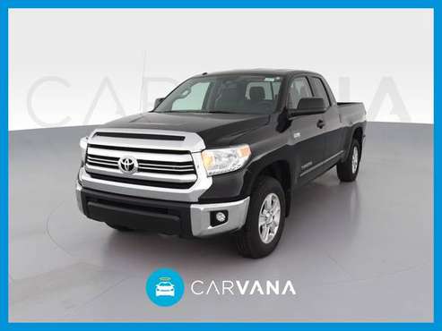 2017 Toyota Tundra Double Cab SR5 Pickup 4D 6 1/2 ft pickup Black for sale in Seffner, FL